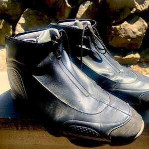 Footjoy 50018 Mens Black Waterproof Lace Up Zip Up Golf Boots Shoes Size 11M